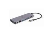 Docking station - Gembird Cablexpert A-CM-COMBO5-05 - docking station - USB-C 3.1 - HDMI - GigE - A-CM-COMBO5-05