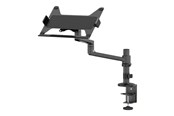 Muurbevestigingen, AV-bevestigingen & AV-meubels - Neomounts DS20-425BL1 mounting kit - full-motion - for notebook - black - Max 5 kg - recommended for 11.6"-17.3" - DS20-425BL1