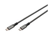 USB-kabel - DIGITUS - USB-C cable - 24 pin USB-C to 24 pin USB-C - 1 m - DB-300443-010-S