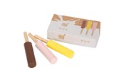 Doen-alsof spelen - Small Foot Wooden Play Food Ice Cream 3 pcs - 12351