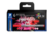 Schrijf- en tekengerei - Staedtler Pigment brush 371 "Reds & Pinks" 6 pcs. Cardboard box - 371 C6-1
