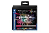Schrijf- en tekengerei - Staedtler Pigment calligraphy 375 "Calligraphy Set" 12 pcs. Cardboard box - 375 C12