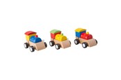 Speelgoedpop - Small Foot - Wooden Train Wind Up per piece - 11016