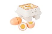 Doen-alsof spelen - Small Foot - Wooden Play Food Eggs 9dlg. - 10591