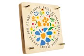 Creatief spelen - Small Foot - Wooden Flower Press 18x18cm - 8172