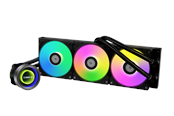 CPU koeler - Lian Li Galahad II Trinity 360mm Black - ARGB - CPU waterkoeling - Max 36 dBA - GA2T36B