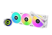 CPU koeler - Lian Li Galahad II Trinity 360mm White - ARGB - CPU waterkoeling - Max 36 dBA - GA2T36W