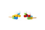 Houten speelgoed - Small Foot - Floating Ball Blowing Game - 3914