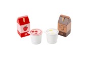 Houten speelgoed - Small Foot - Wooden Play Food Dairy 4dlg. - 11440