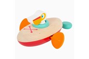 Speelgoedauto - Small Foot - Bath Toys Wooden Canoe Pelican Wind U - 11654