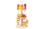 Doen-alsof spelen - Small Foot - Wooden Luigi Ice Cream Stand 16 pcs. - 11488