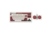 Toetsenbord - 8BitDo Retro Mechanical Keyboard - Fami Edition - Engels (VK) - Bruin - RET00377