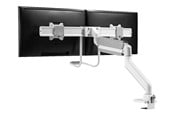 Monitorbevestiging - Neomounts DS75-450WH2 mounting kit - full-motion - for 2 LCD displays - white - DS75-450WH2