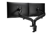 Monitorbevestiging - Neomounts DS70-810BL2 mounting kit - full-motion adjustable dual arm - for 2 LCD displays - black - DS70-810BL2