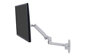 Monitorbevestiging - Ergotron LX Wall Monitor Arm - White - 45-243-216