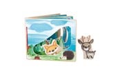 Speelgoed voor baby's - Small Foot - Wooden Picture Book Forest with 2 Pla - 11234
