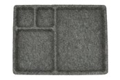 Speelgoed - Kikkerland Felt Catch-All Tray 28.6 x 20 x 2 cm - OR112