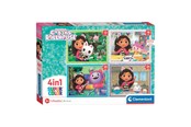 Puzzels - Gabby's Dollhouse 4-in-1 Puzzel Vloer - 21524