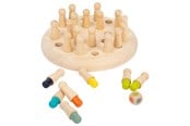 Bordspellen, Kaartspellen & Dobbelspellen - Small Foot - Wooden Color Memo Game - 11962