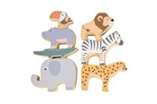 Speelgoed - Small Foot - Wooden Safari Animals Balance Game 7 - 11704