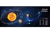 Muismat & accessoires - Gembird Gaming mouse pad - extra large - Cosmos - MP-SOLARSYSTEM-XL-01