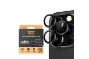 Mobiel - Beschermend glas - PanzerGlass Hoops™ Camera Lens Protector iPhone 15 Pro | 15 Pro Max | Black Metal - PANZER1139