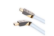 Beelscherm- en tv-kabel - Supra HDMI  2.1 - 0.5 - Blauw - 8K - Kabel met afneembare connectorbehuizing - 1001100757