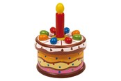 Creatief spelen - Small Foot - Wooden Music Box Birthday Cake - 2483