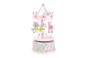 Creatief spelen - Small Foot - Wooden Music Box Rotating and Winding - 11230