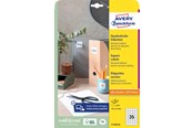 Papier, fotopapier en etiketten - Avery QR Code Product labels blockout - L7120-25