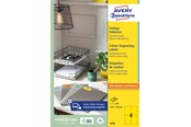 Papier, fotopapier en etiketten - Avery Universal labels yellow - 3459