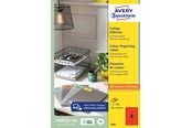 Papier, fotopapier en etiketten - Avery Universal labels red - 3456