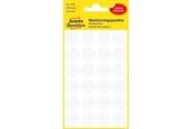 Papier, fotopapier en etiketten - Avery Colour coding dots permanent white - 3170
