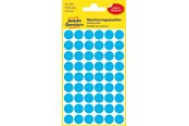 Papier, fotopapier en etiketten - Avery Colour coding dots permanent blue - 3142