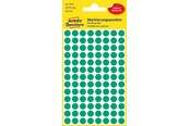 Papier, fotopapier en etiketten - Avery Colour coding dots permanent green - 3012