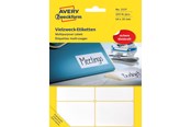 Papier, fotopapier en etiketten - Avery Labels for handwriting permanent white - 3337