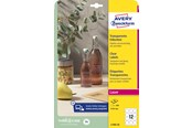 Papier, fotopapier en etiketten - Avery Crystal clear labels (-20oC to +80oC) - L7787-25