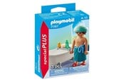 Speelgoedpop - Playmobil Man in badkuip - 71167