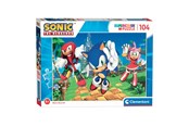 Puzzels - Clementoni Jigsaw Puzzle - Sonic 104st. Vloer - 27256