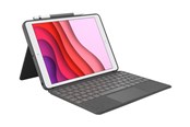Toetsenbord - Logitech Combo Touch for iPad 10.9" (10th gen) - Oxford Grey - FR - Keyboard and folio case - Frans - Grijs - 920-011436