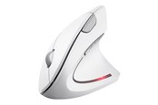 Muis - Trust Verto - Vertical mouse - Optisch - 6 knoppen - Wit - 25133