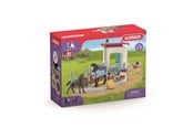 Schleich - Schleich Horse Box with Mare and Foal - 42611