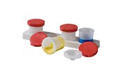 Creatief spelen - Creall Holder with Anti-Spill Jars 320ml 4pcs. - 17060