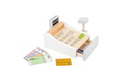 Doen-alsof spelen - Small Foot - Wooden Toy Cash Register with Accessories 15dlg. - 11099