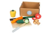 Doen-alsof spelen - Small Foot Wooden Cut and Play Food Vegetables Set 1 - 12329
