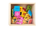 Creatief spelen - Small Foot - Wooden Magnetic Numbers Color. 37pcs. - 10731