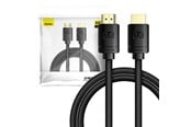 Beelscherm- en tv-kabel - Baseus High Definition Series HDMI 2.1 cable 8K 60Hz 3D HDR 48Gbps 2m (black) - CAKGQ-K01