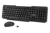 Toetsenbord - Esperanza Titanum Memphis - Keyboard and mouse set - Engels (US international) - Zwart - TK108