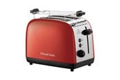 Broodrooster - Russell Hobbs Broodrooster Colours Plus 2S Toaster Red - 26554-56 - 26554-56