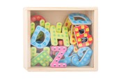 Creatief spelen - Small Foot - Wooden Magnetic Letters Color 37dlg. - 10732